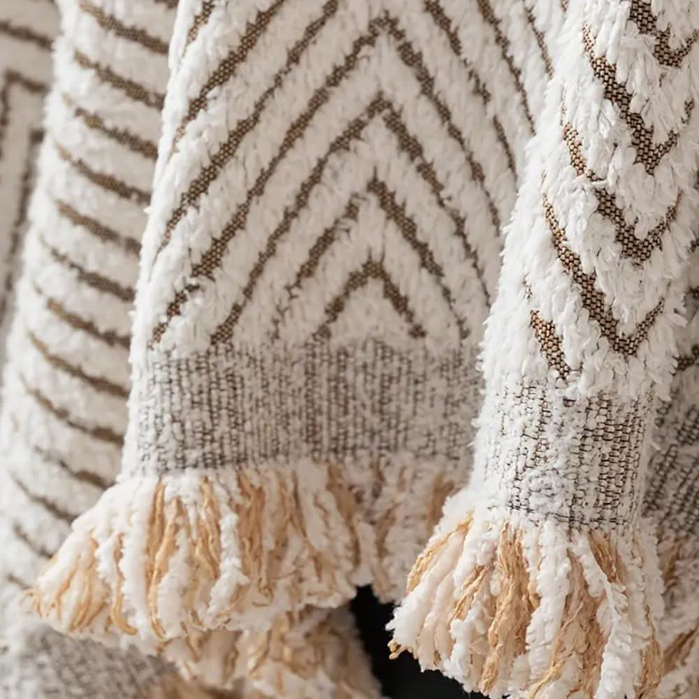 Elegant Herringbone Sofa Cover | Water-Resistant & Non-Slip Design for Ultimate Protection