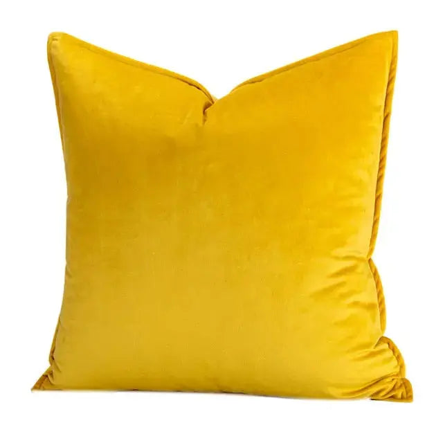 Elegant Velvet Cushion Cover with Hidden Zipper & Soft Texture for Cozy Home Decor