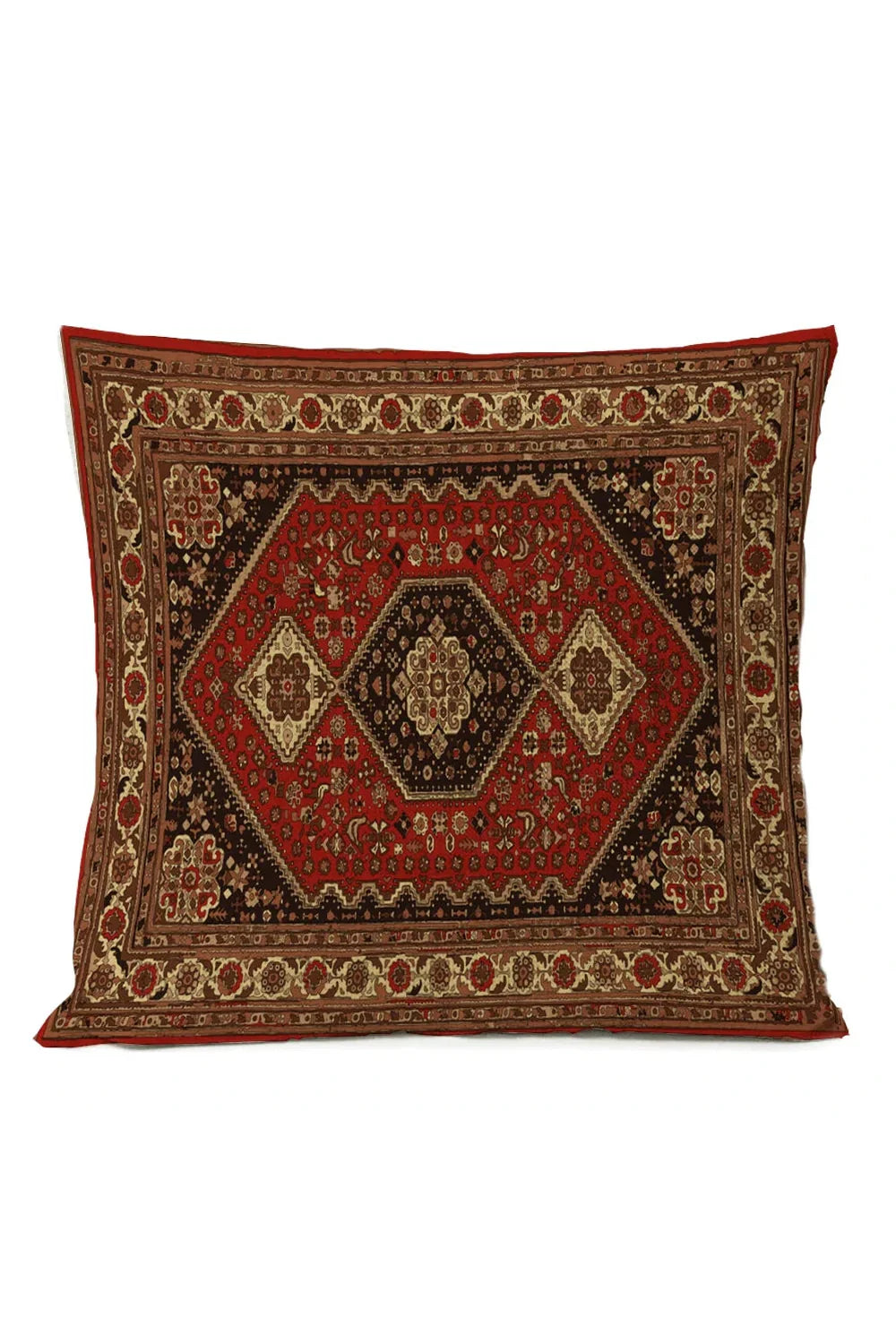 Ethnic Tribal Pillowcase | Cotton-Linen Blend with Unique Design | Stylish Accent for Home Decor