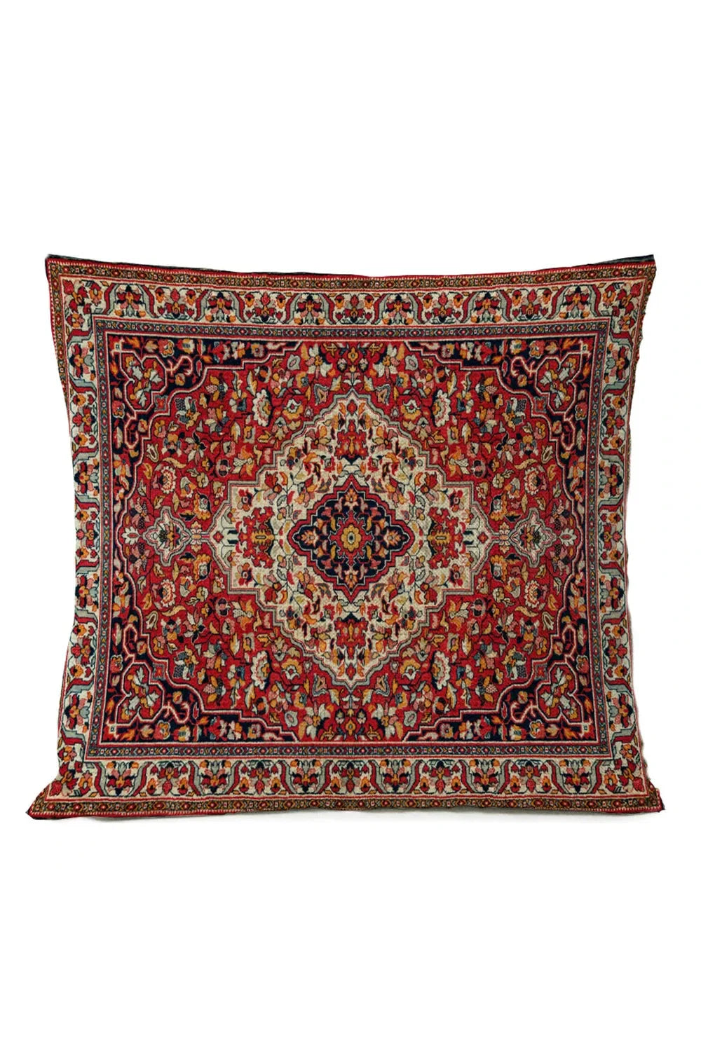 Ethnic Tribal Pillowcase | Cotton-Linen Blend with Unique Design | Stylish Accent for Home Decor