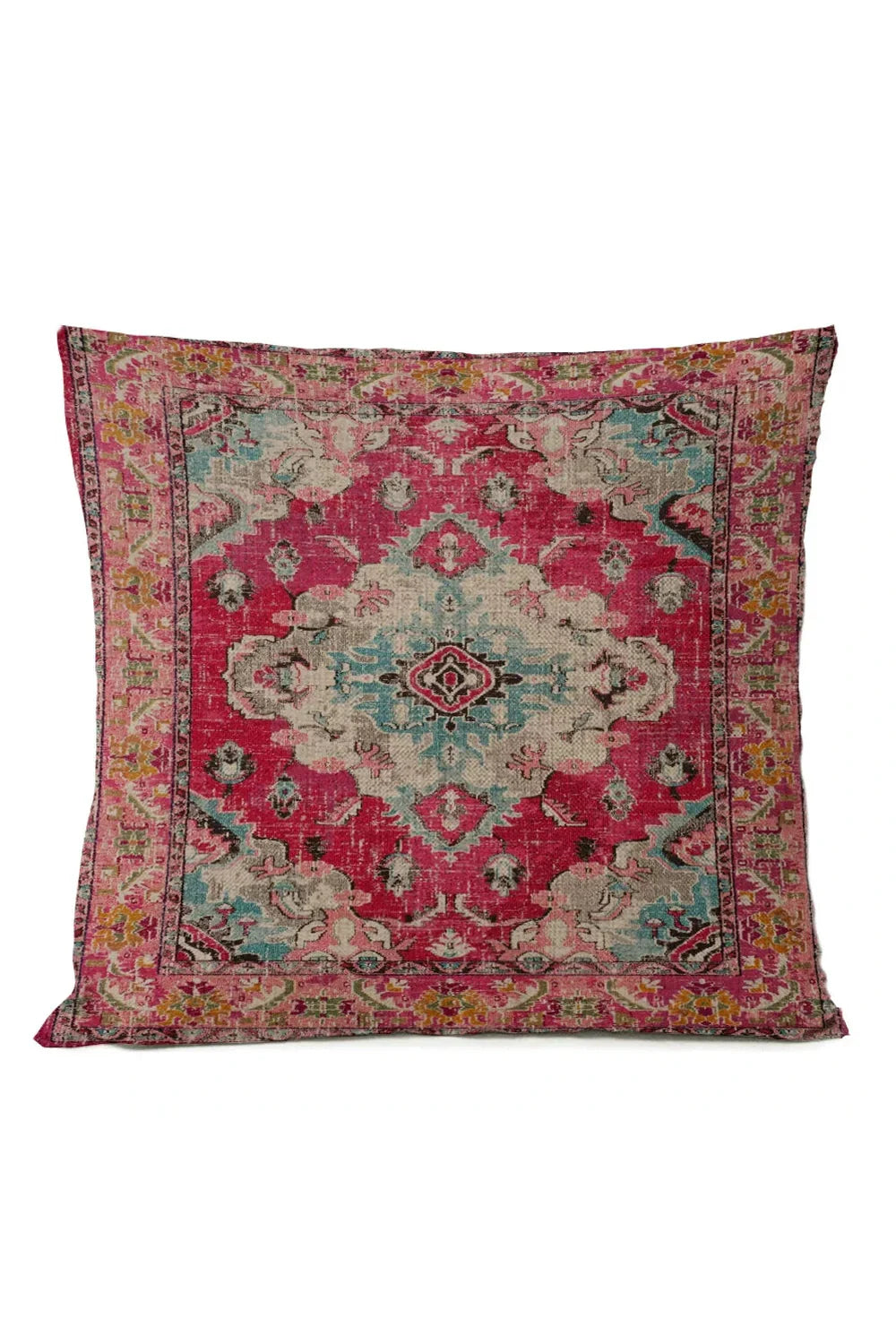 Ethnic Tribal Pillowcase | Cotton-Linen Blend with Unique Design | Stylish Accent for Home Decor