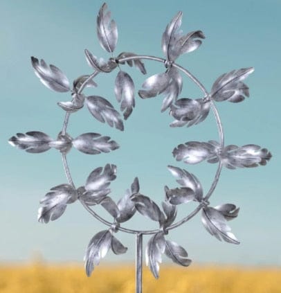 Garden Magic | Kinetic Metal Windmill with LED Lights | Enchanting Outdoor Decor for Vibrant Gardens