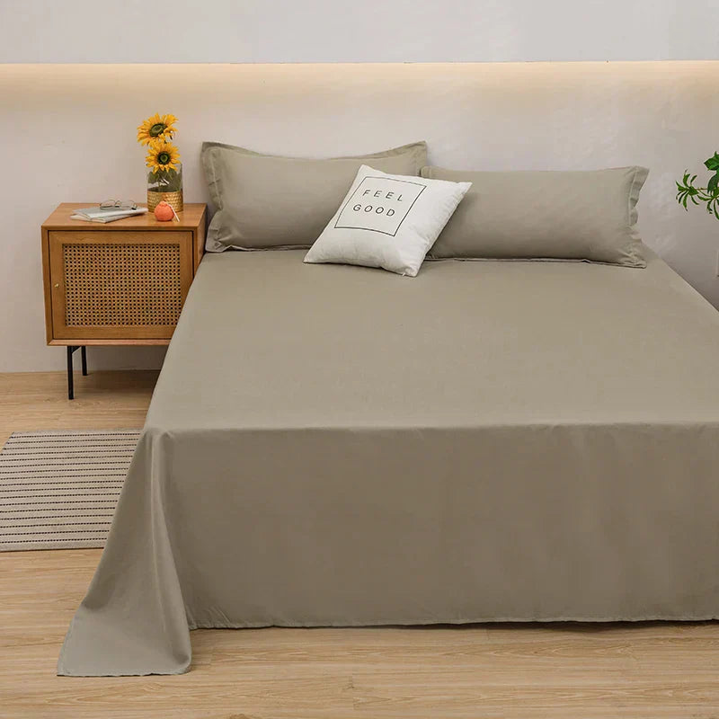 GentleTouch | Linen Fitted Sheet with Breathable Comfort | Luxurious Sleep Experience for Relaxing Nights