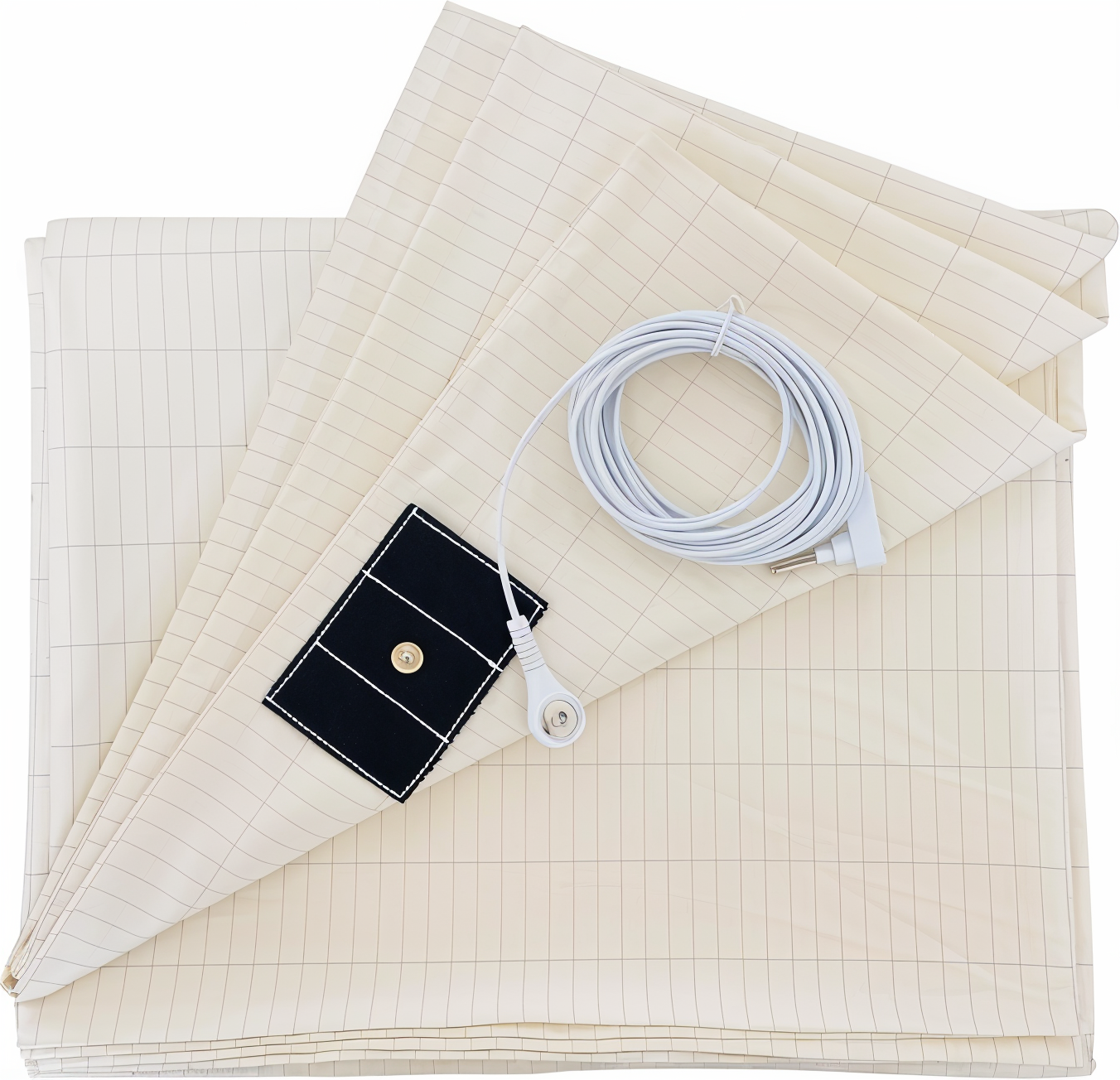 Grounding Comfort | Earthing Bed Sheet with Silver Fibers | Antimicrobial Cotton for Restful Sleep