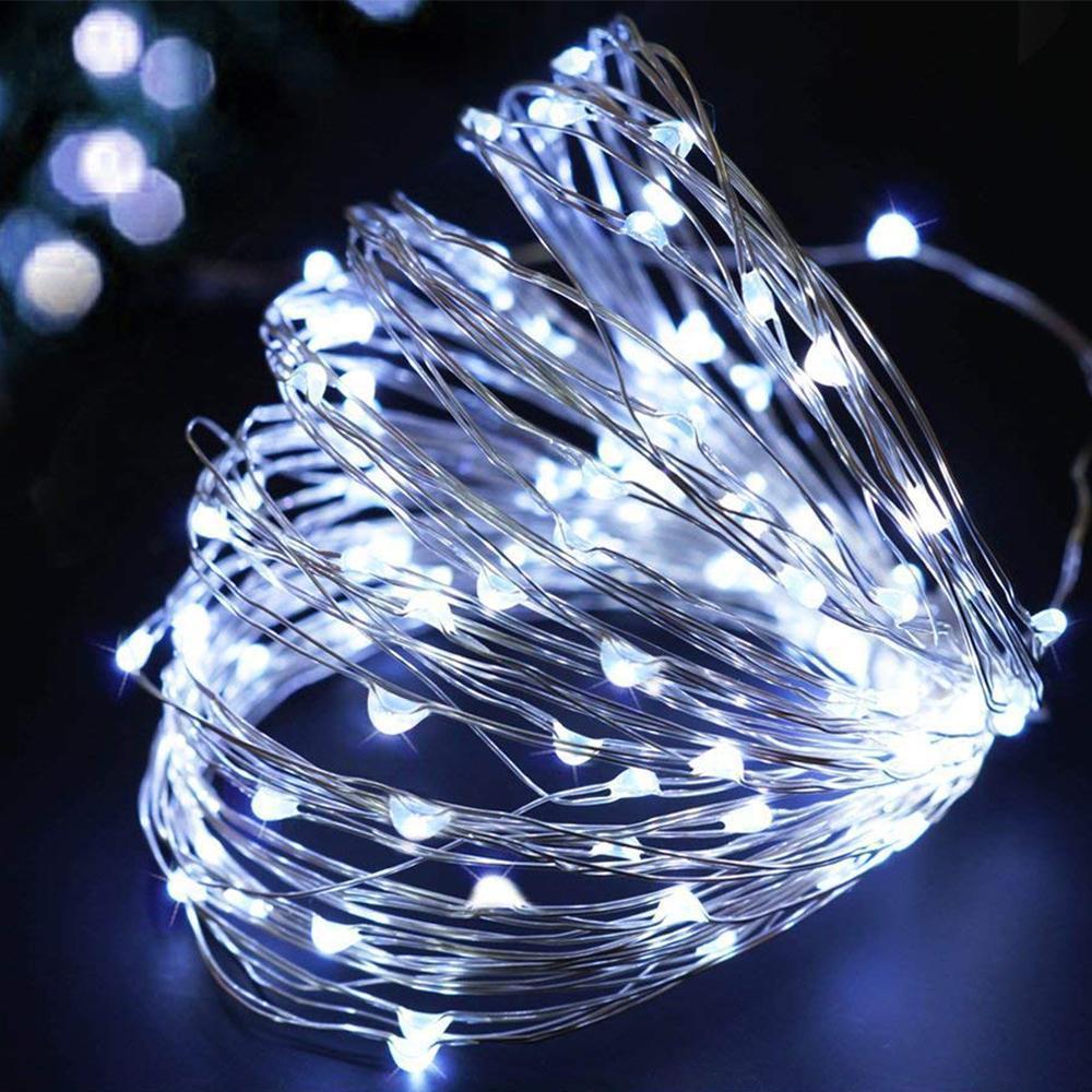 LED Wine Bottle Lights | Flexible Copper Wire Design with 20 Bright LEDs | Battery Operated for DIY Home Decor