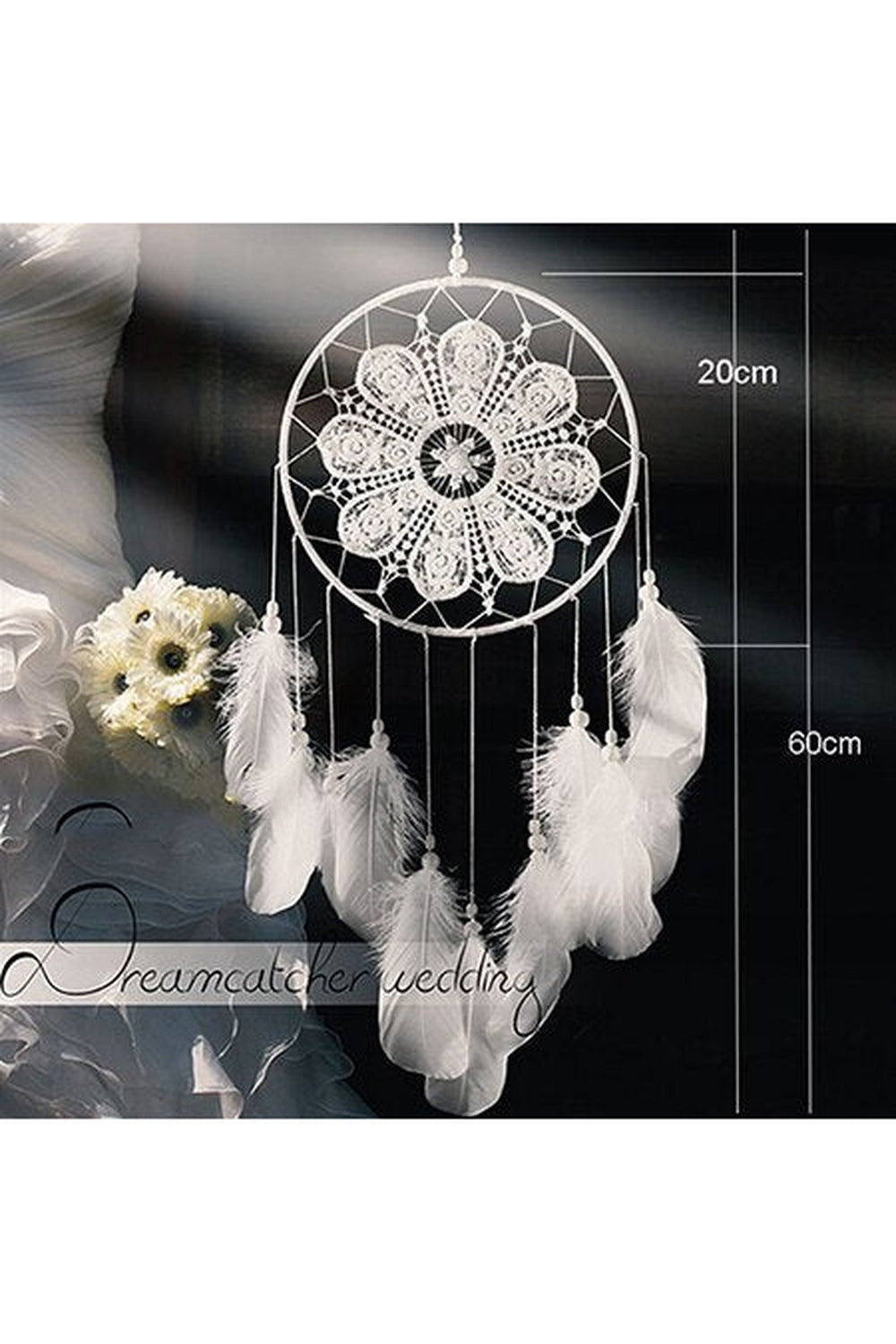 Large Wall Art Dreamcatcher | Handmade Intricate Design for Unique Wall Decor