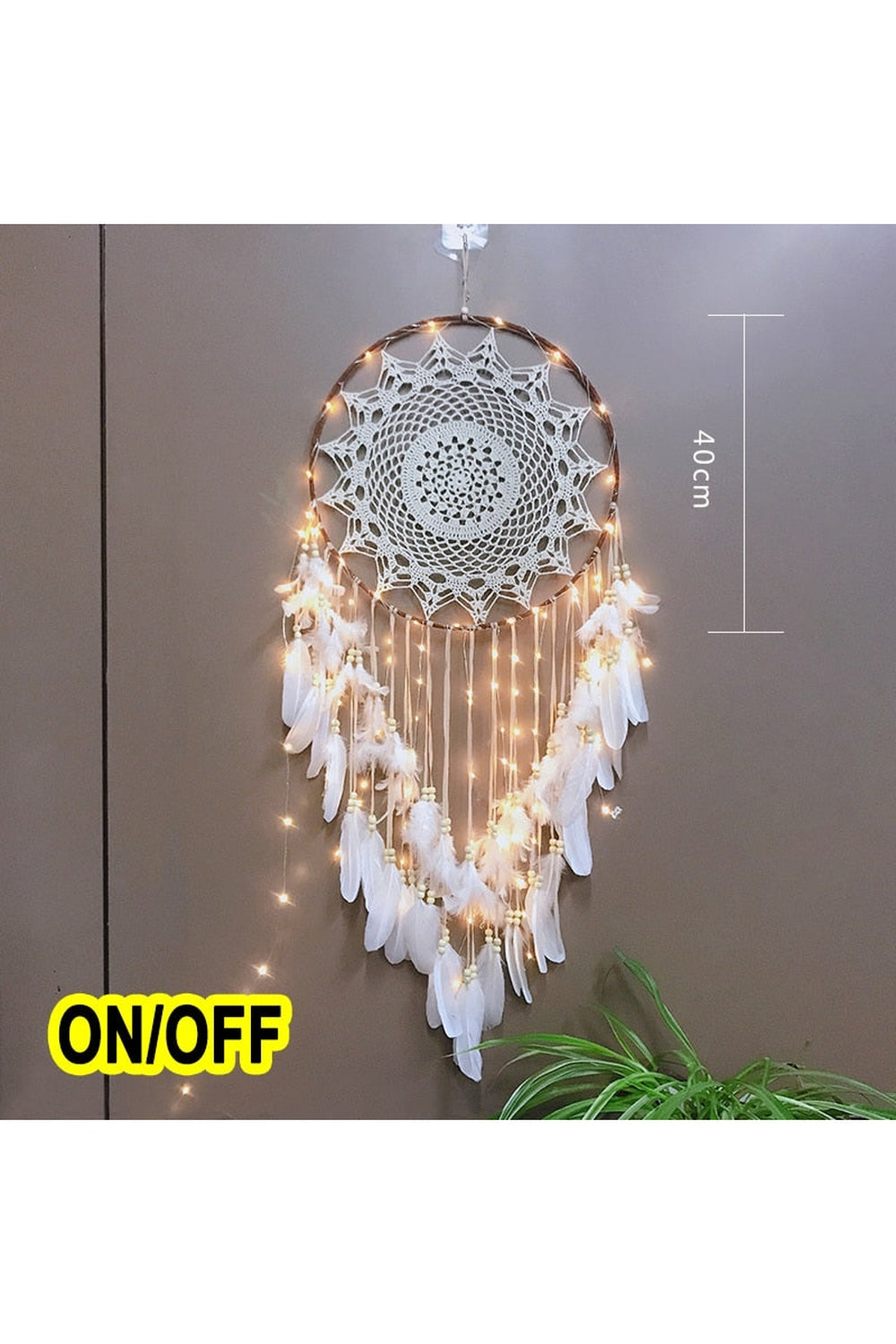 Large Wall Art Dreamcatcher | Handmade Intricate Design for Unique Wall Decor