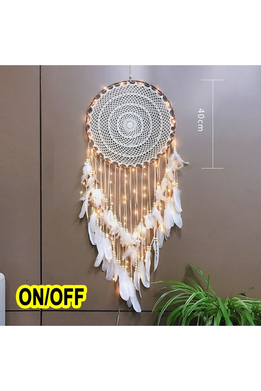 Large Wall Art Dreamcatcher | Handmade Intricate Design for Unique Wall Decor
