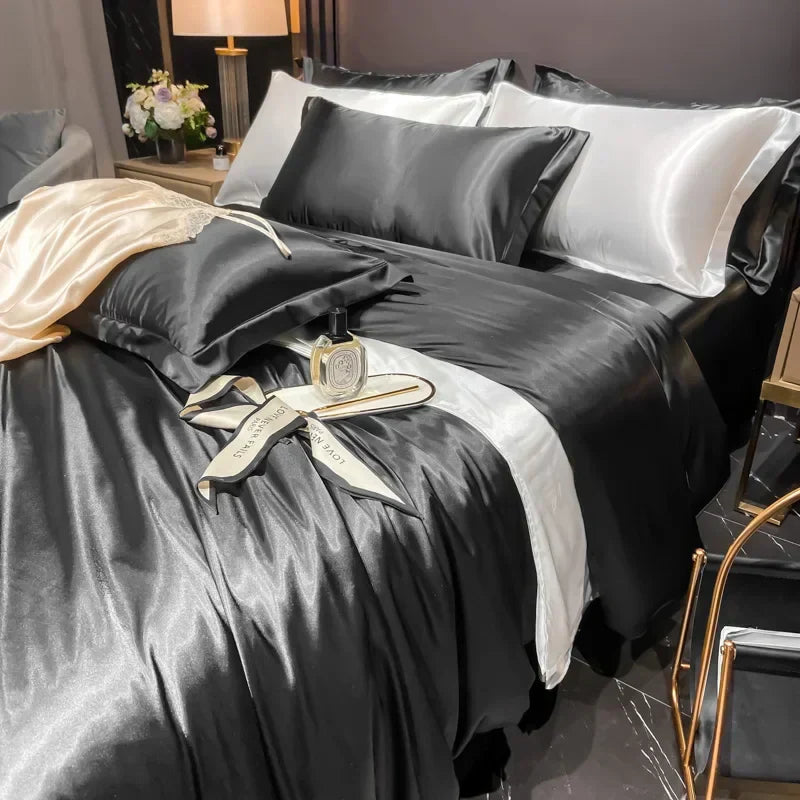 Luxurious Silk Bedding Set with Breathable Comfort | Soft Touch for Restful Sleep