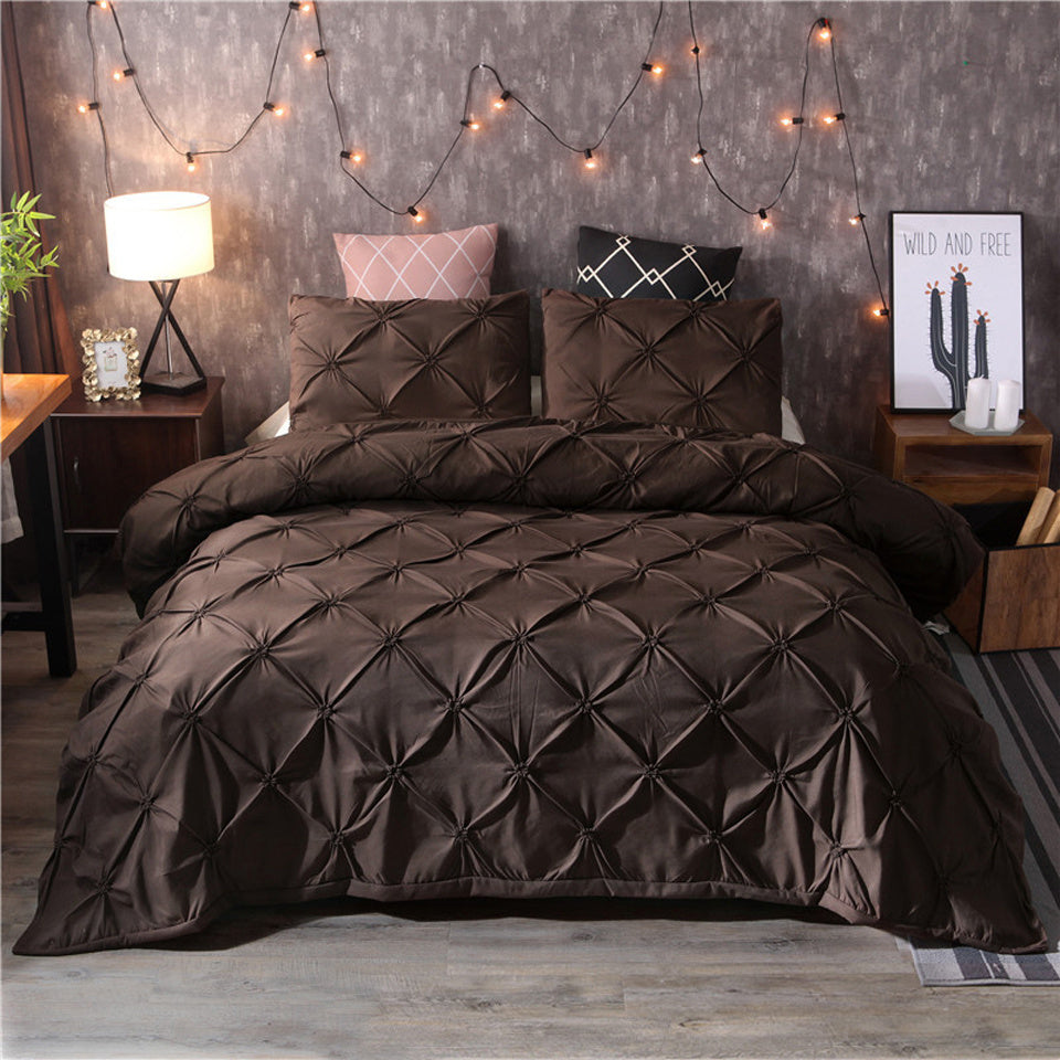 LuxuryBed | Modern Cotton Bedding Set with Hypoallergenic Fabric | Stylish Comfort for a Restful Sleep