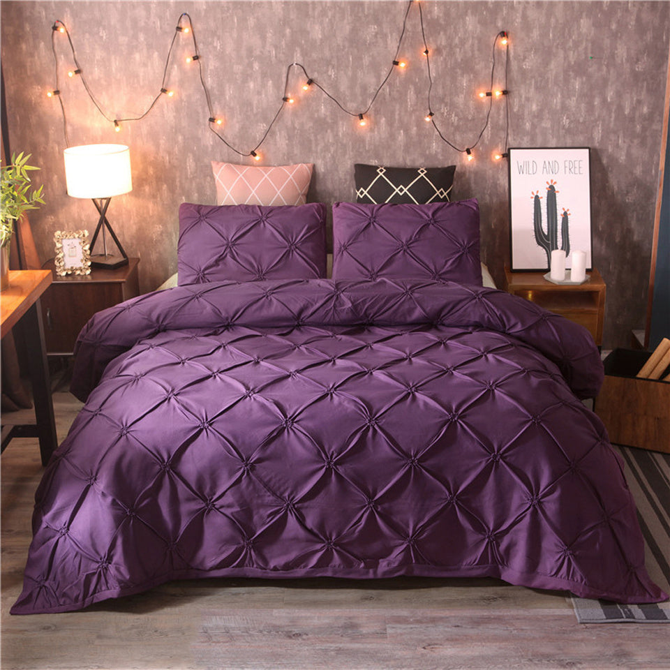 LuxuryBed | Modern Cotton Bedding Set with Hypoallergenic Fabric | Stylish Comfort for a Restful Sleep