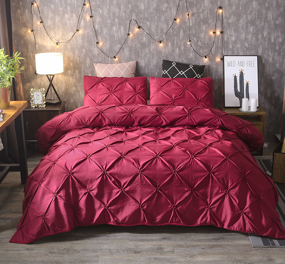 LuxuryBed | Modern Cotton Bedding Set with Hypoallergenic Fabric | Stylish Comfort for a Restful Sleep