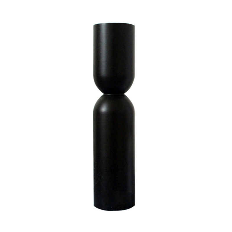 Minimalist Candle Holder | Pine Wood Design with Abstract Silhouette | Elegant Decor for Any Space