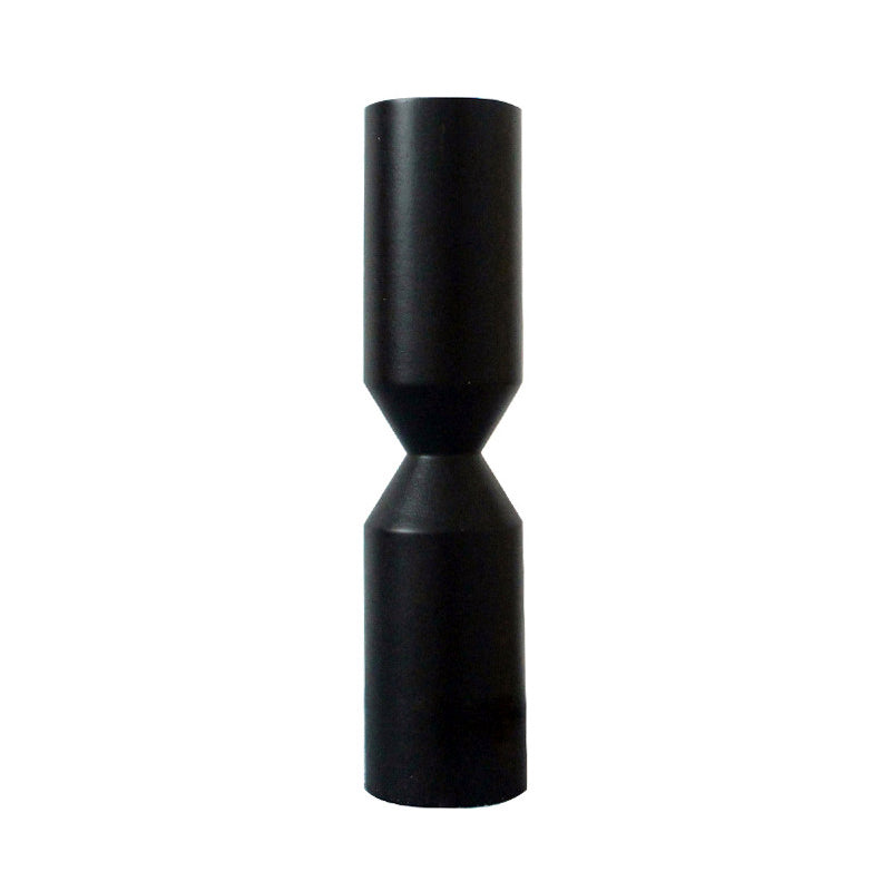 Minimalist Candle Holder | Pine Wood Design with Abstract Silhouette | Elegant Decor for Any Space