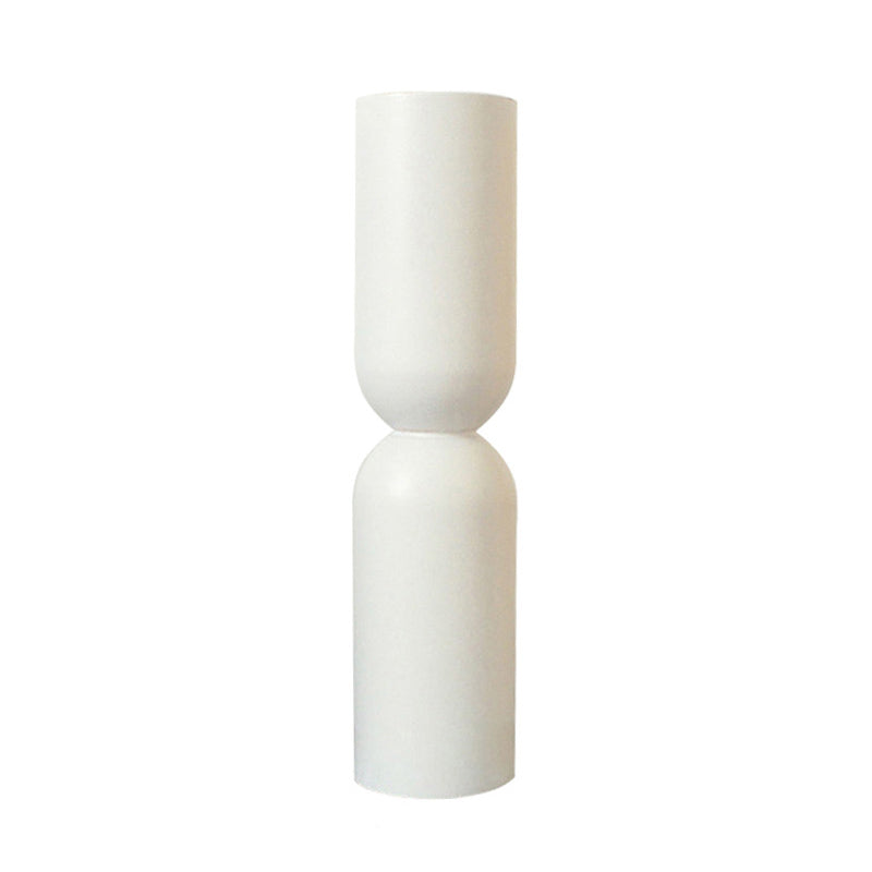 Minimalist Candle Holder | Pine Wood Design with Abstract Silhouette | Elegant Decor for Any Space