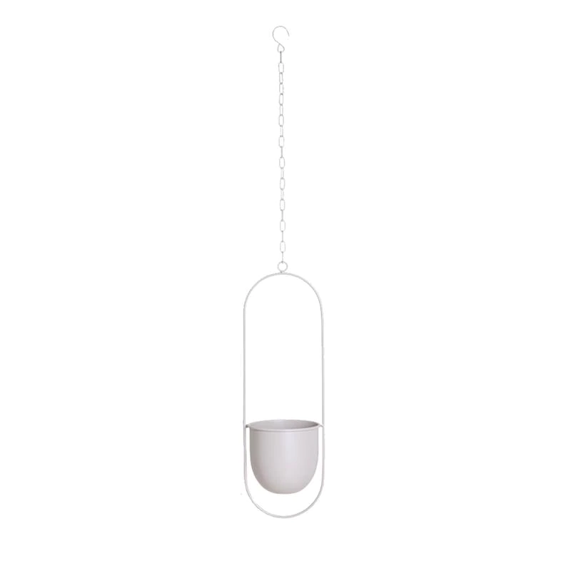 Modern Hanging Planters | Geometric Hanging Pots with Space-Saving Design | Stylish Indoor Plant Holders for Vibrant Decor