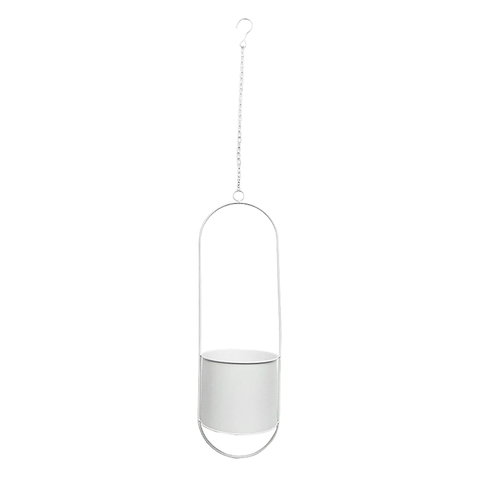 Modern Hanging Planters | Geometric Hanging Pots with Space-Saving Design | Stylish Indoor Plant Holders for Vibrant Decor