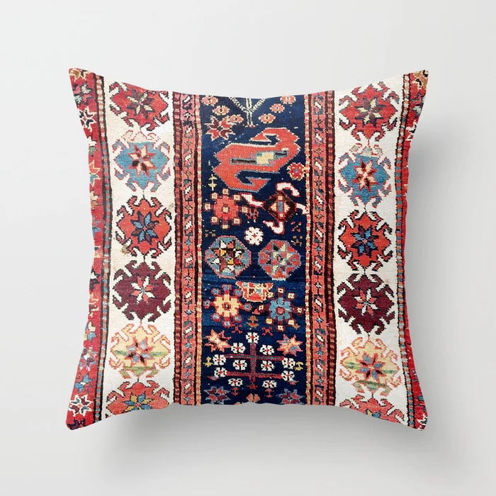 Moroccan Style Cushion Cover with Concealed Zipper | Vibrant Home Decor for Living Room & Outdoor Use