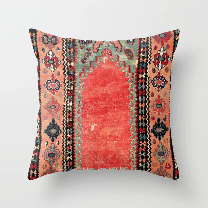Moroccan Style Cushion Cover with Concealed Zipper | Vibrant Home Decor for Living Room & Outdoor Use