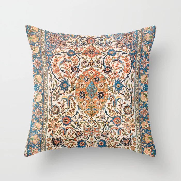 Moroccan Style Cushion Cover with Concealed Zipper | Vibrant Home Decor for Living Room & Outdoor Use