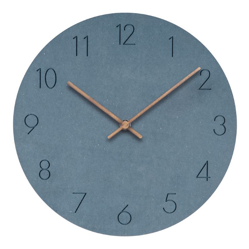 Nordic Minimalist | Modern Wall Clock with Silent Movement | Elegant Decor for Contemporary Homes