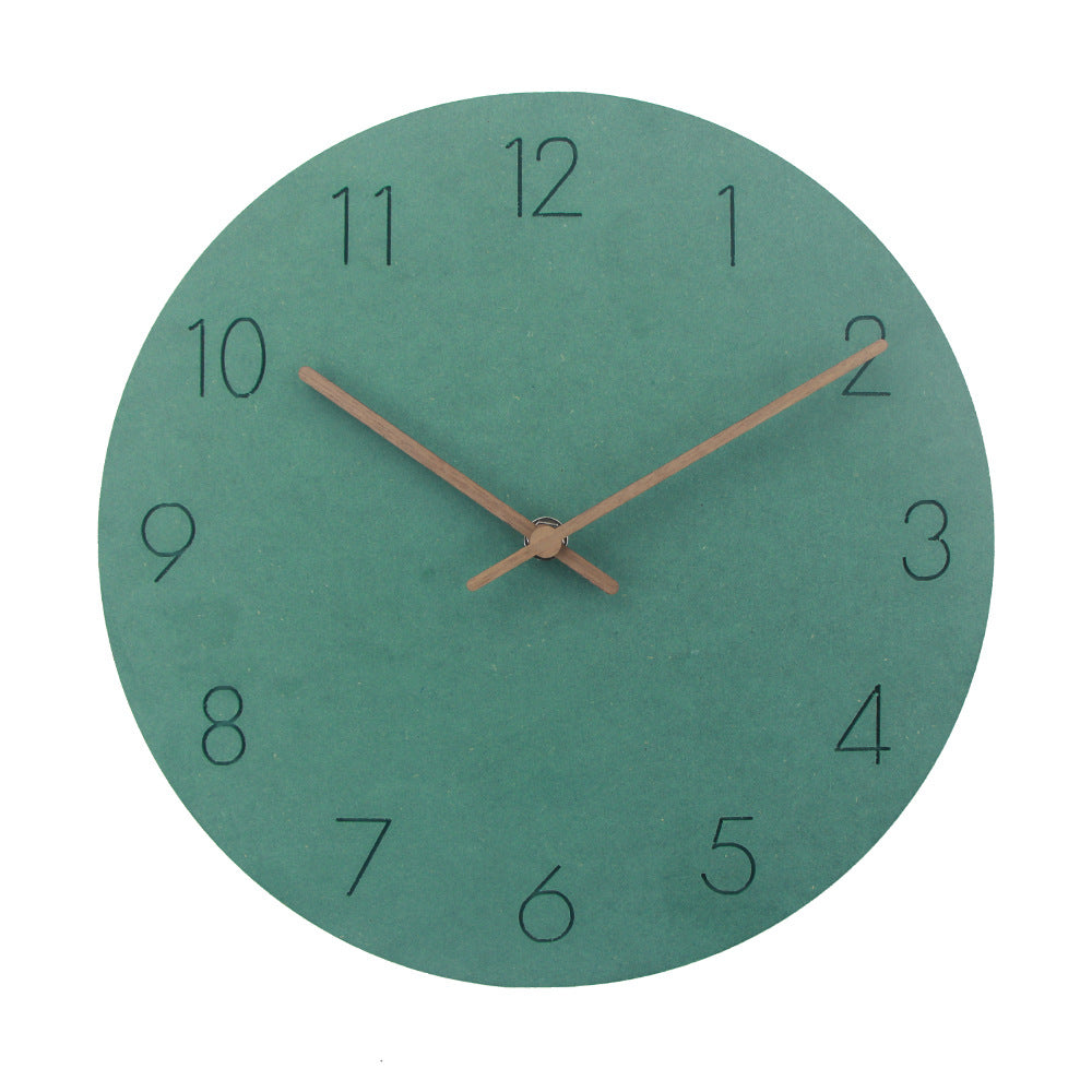 Nordic Minimalist | Modern Wall Clock with Silent Movement | Elegant Decor for Contemporary Homes