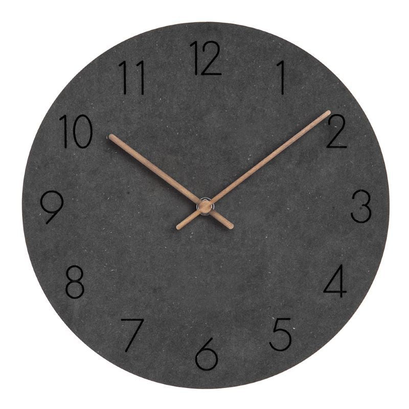 Nordic Minimalist | Modern Wall Clock with Silent Movement | Elegant Decor for Contemporary Homes