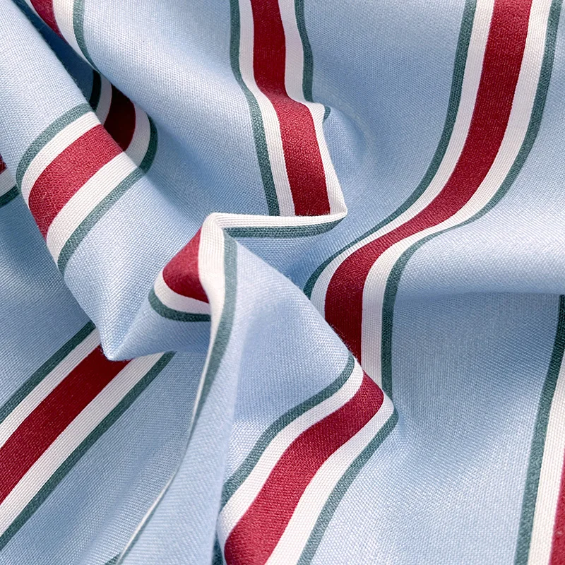 Nordic Stripes | Bedding Set with Soft Cotton Duvet Cover & Pillowcases | Cozy Scandinavian Style for Comfortable Sleep