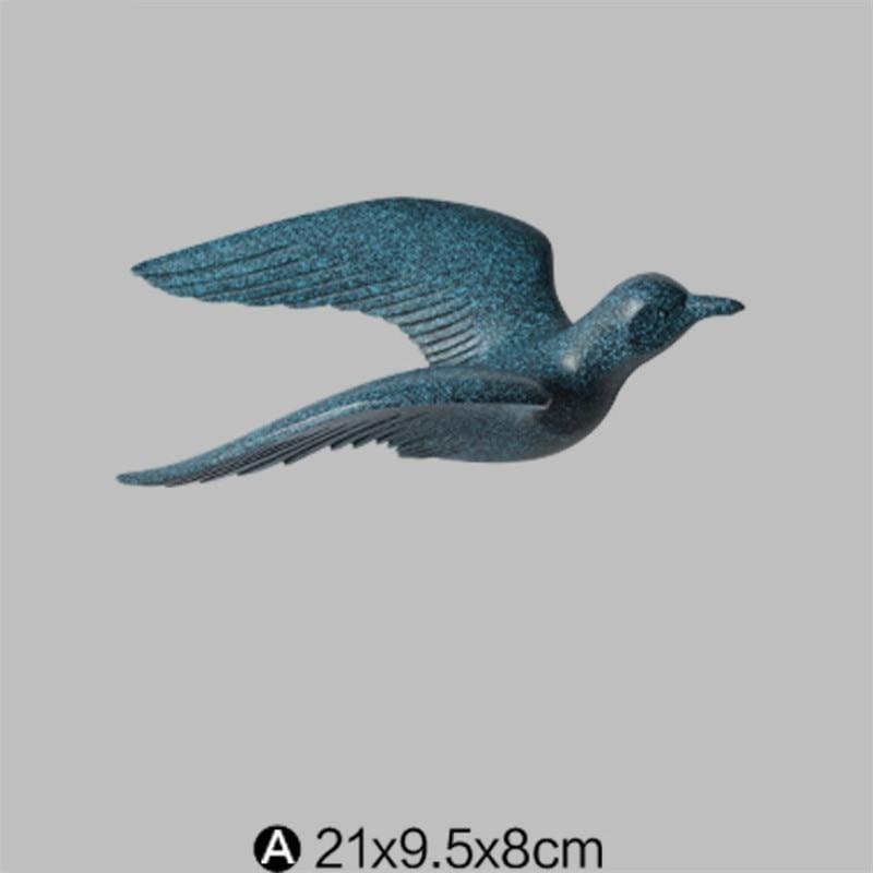Seagull Wall Art | Nautical Wall Decor with Intricate Design | Elegant Accent for Tranquil Home Ambiance