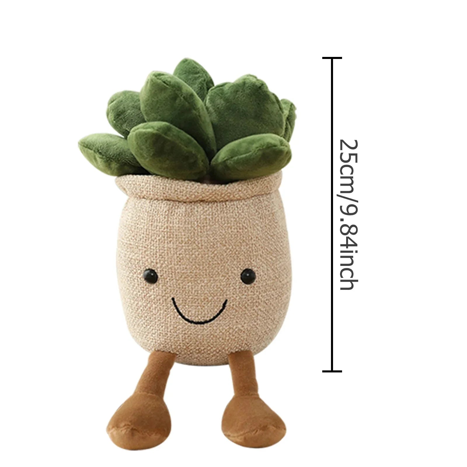 Succulent Plush Pillow with Soft Cuddly Design | Cozy Home Decor for Comfort
