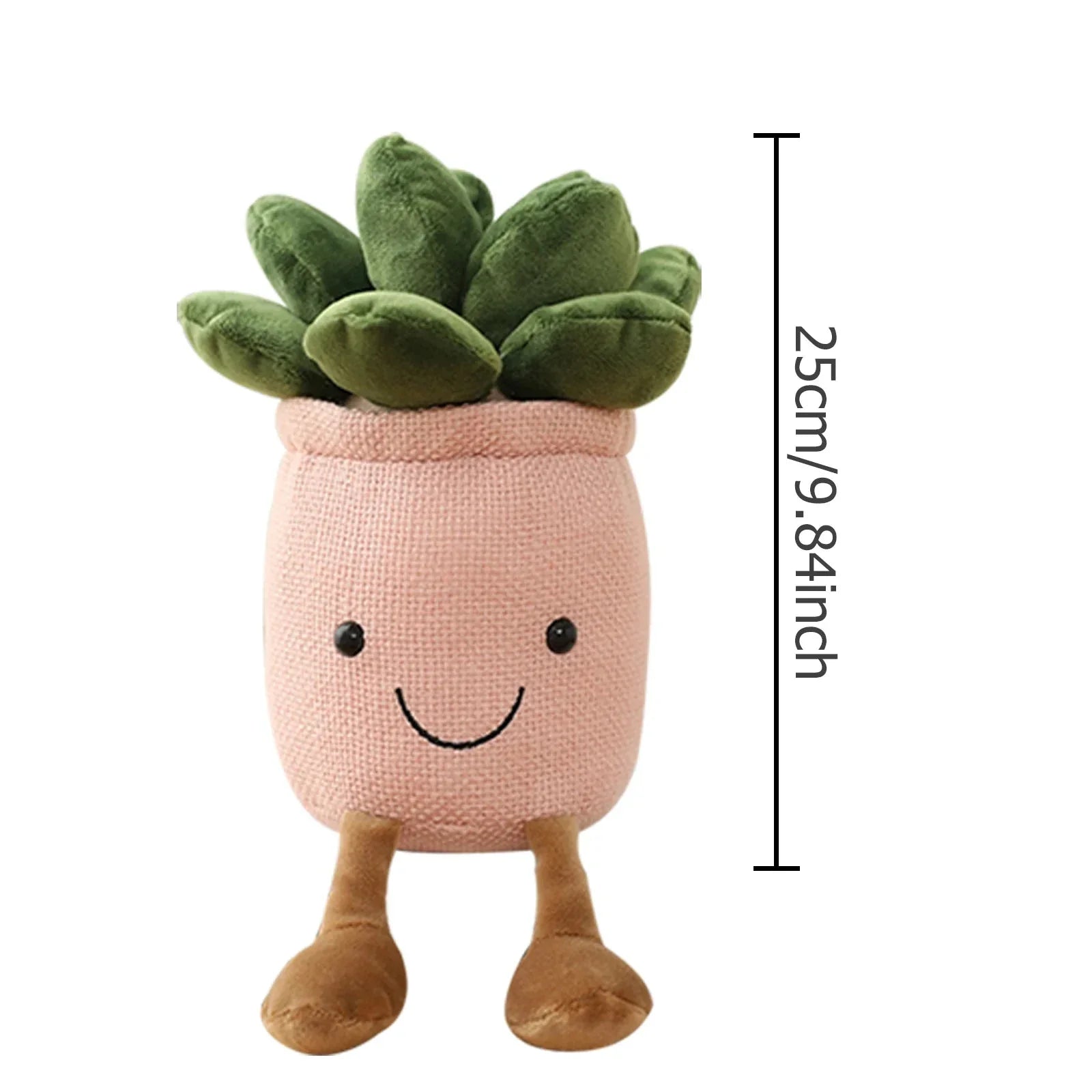 Succulent Plush Pillow with Soft Cuddly Design | Cozy Home Decor for Comfort