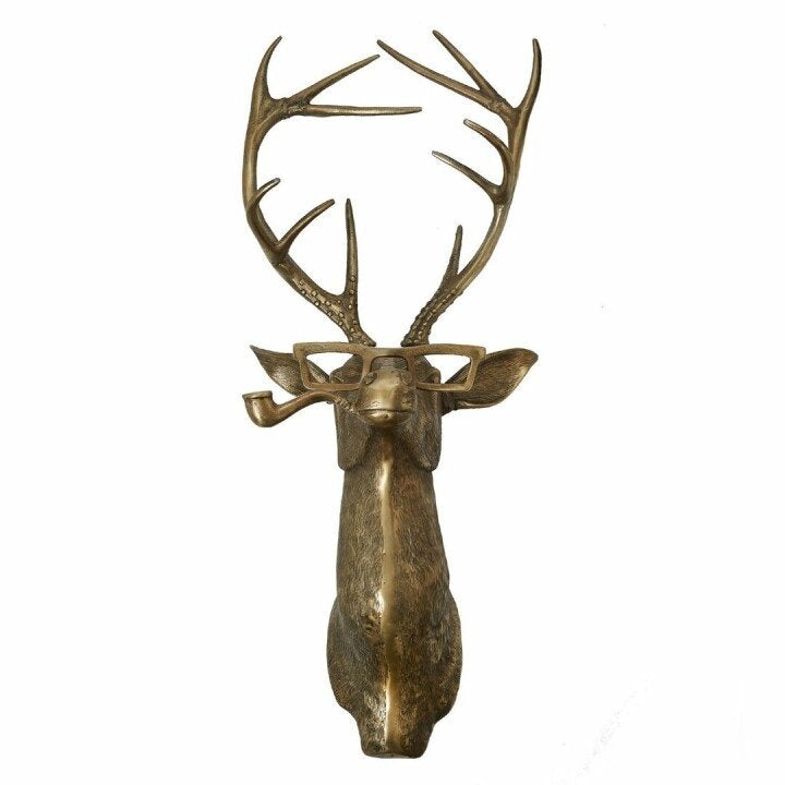 Unique Animal Head Wall Decor | Hand-Painted Resin Art for Playful Home Accents