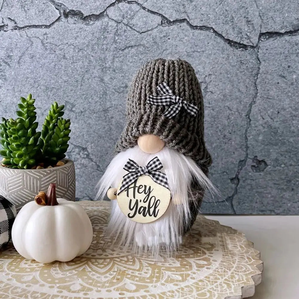 Whimsical Gnome Plush Dolls with Handmade Craftsmanship | Cheerful Home Decor for Joyful Ambiance